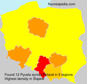 Surname Pycela in Poland Surname Pycela in Poland