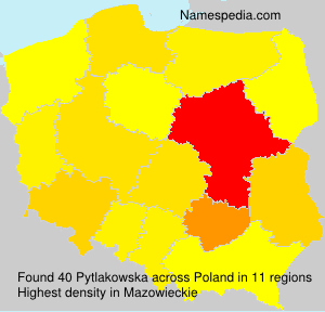 Surname Pytlakowska in Poland Surname Pytlakowska in Poland