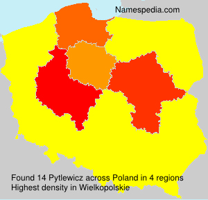 Surname Pytlewicz in Poland Surname Pytlewicz in Poland