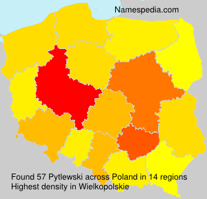 Surname Pytlewski in Poland Surname Pytlewski in Poland