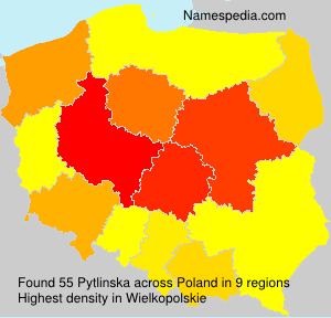 Surname Pytlinska in Poland Surname Pytlinska in Poland
