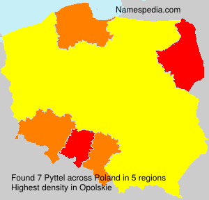 Surname Pyttel in Poland Surname Pyttel in Poland