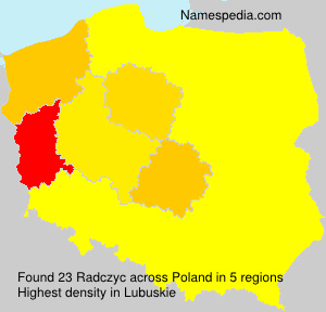 Surname Radczyc in Poland Surname Radczyc in Poland