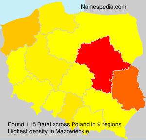 Surname Rafal in Poland Surname Rafal in Poland