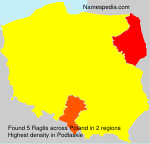 Surname Raglis in Poland Surname Raglis in Poland