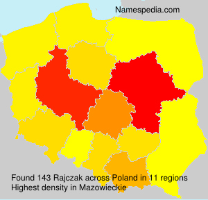 Surname Rajczak in Poland Surname Rajczak in Poland