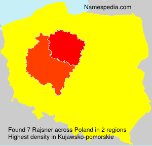 Surname Rajsner in Poland Surname Rajsner in Poland