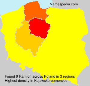 Surname Ramion in Poland Surname Ramion in Poland