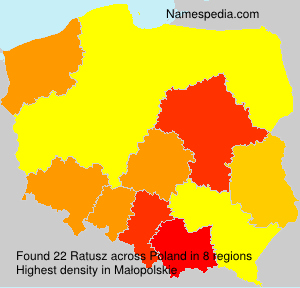 Surname Ratusz in Poland Surname Ratusz in Poland