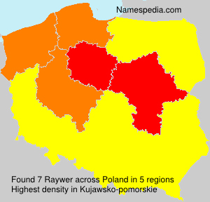 Surname Raywer in Poland Surname Raywer in Poland