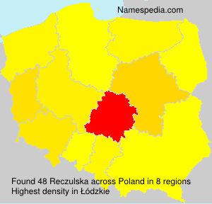 Surname Reczulska in Poland