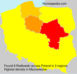 Surname Redlowski in Poland Surname Redlowski in Poland