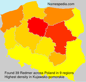 Surname Redmer in Poland Surname Redmer in Poland