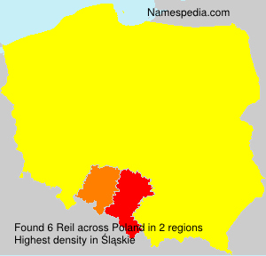 Surname Reil in Poland Surname Reil in Poland
