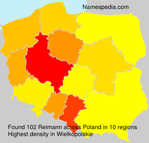 Familiennamen Reimann - Poland