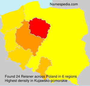 Surname Reisner in Poland Surname Reisner in Poland