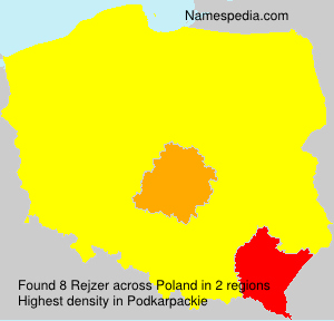 Surname Rejzer in Poland Surname Rejzer in Poland