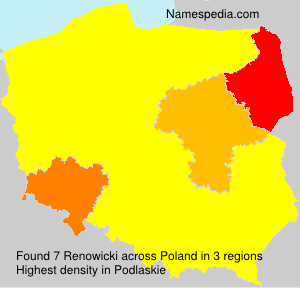 Surname Renowicki in Poland Surname Renowicki in Poland