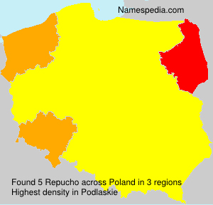 Surname Repucho in Poland Surname Repucho in Poland