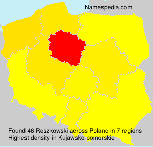 Surname Reszkowski in Poland Surname Reszkowski in Poland