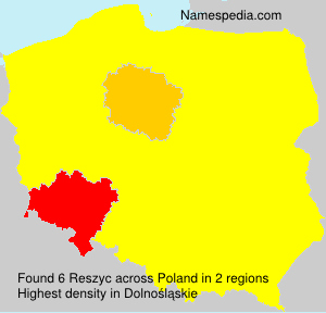Surname Reszyc in Poland Surname Reszyc in Poland