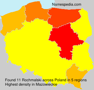 Surname Rochmalski in Poland Surname Rochmalski in Poland
