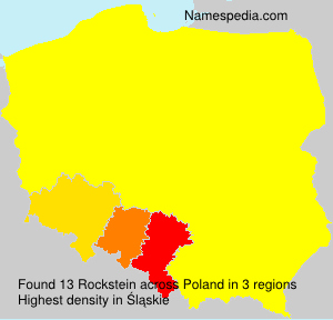 Surname Rockstein in Poland Surname Rockstein in Poland