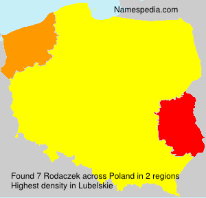 Surname Rodaczek in Poland Surname Rodaczek in Poland