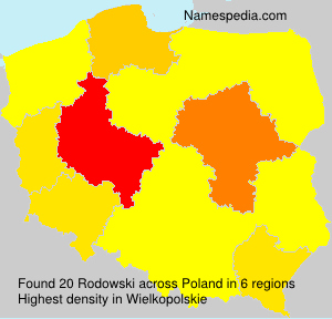 Surname Rodowski in Poland Surname Rodowski in Poland
