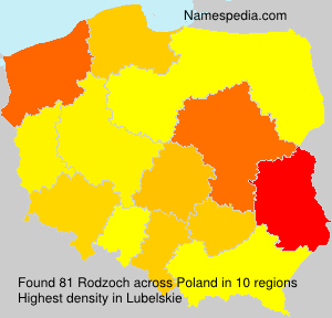 Surname Rodzoch in Poland Surname Rodzoch in Poland