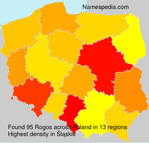 Surname Rogos in Poland Surname Rogos in Poland