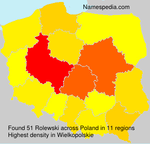 Surname Rolewski in Poland Surname Rolewski in Poland