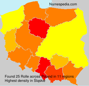 Surname Rolle in Poland Surname Rolle in Poland