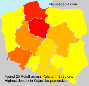 Surname Roloff in Poland Surname Roloff in Poland