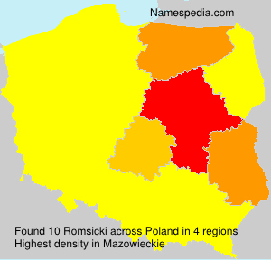 Surname Romsicki in Poland Surname Romsicki in Poland