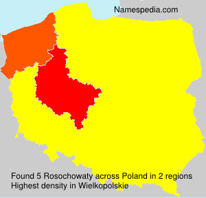 Surname Rosochowaty in Poland Surname Rosochowaty in Poland