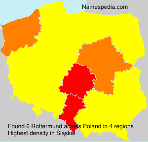 Surname Rottermund in Poland Surname Rottermund in Poland