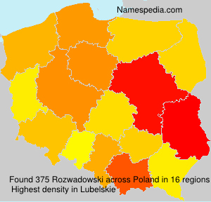 Surname Rozwadowski in Poland Surname Rozwadowski in Poland