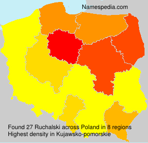 Surname Ruchalski in Poland Surname Ruchalski in Poland