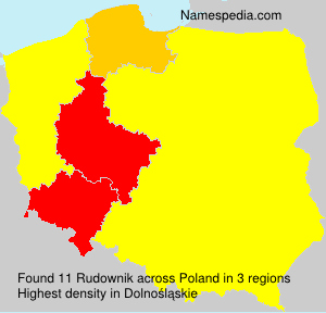 Surname Rudownik in Poland Surname Rudownik in Poland