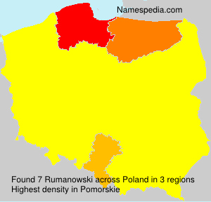 Surname Rumanowski in Poland Surname Rumanowski in Poland