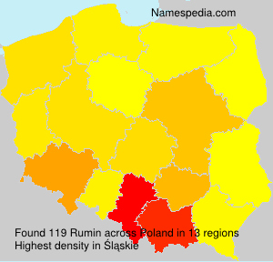 Surname Rumin in Poland Surname Rumin in Poland