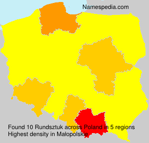 Surname Rundsztuk in Poland Surname Rundsztuk in Poland