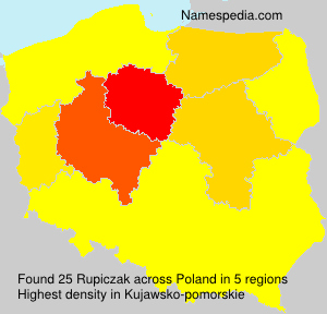 Surname Rupiczak in Poland Surname Rupiczak in Poland