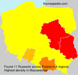 Surname Ruszecki in Poland Surname Ruszecki in Poland