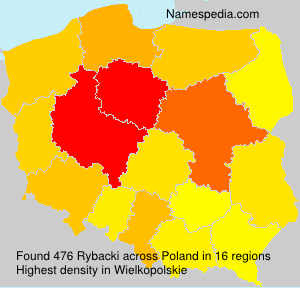 Surname Rybacki in Poland Surname Rybacki in Poland