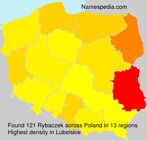 Surname Rybaczek in Poland Surname Rybaczek in Poland