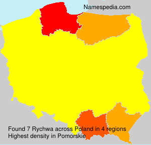 Surname Rychwa in Poland Surname Rychwa in Poland