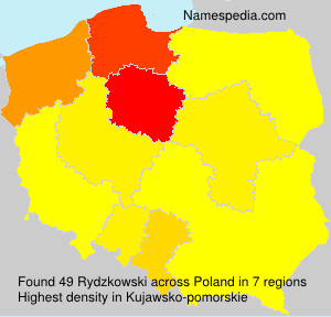 Surname Rydzkowski in Poland Surname Rydzkowski in Poland