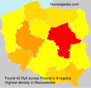 Surname Ryll in Poland Surname Ryll in Poland